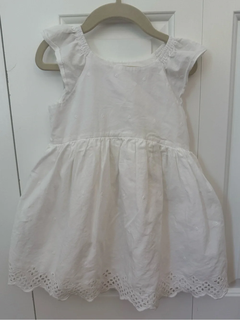 GAP White Eyelet Sundress